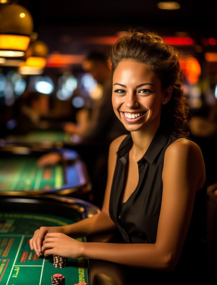 Mesin slots digital dengan tampilan warna cerah sebagai bagian dari pilihan slot games di menangtoto